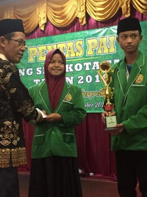 Juara 1 Pentas PAI Tingkat Kota Tarakan Tahun 2019